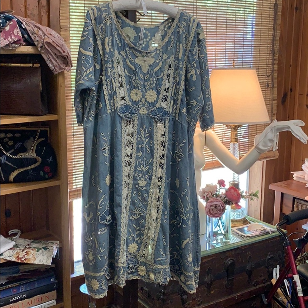 Magnolia Pearl Denim Coronado Dress
